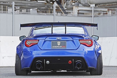 ZC6 BRZ 後期 GT リアアンダースポイラー+ディフューザー(バック