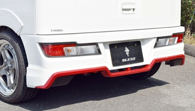 ハイゼットカーゴ　リヤスポイラー　s331 s321 ハイゼットカーゴ S321系 後期型専用 SHINKE リアアンダー
